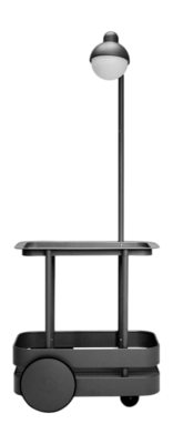 Bijzettafel Fatboy Jolly Trolley Anthracite 78 x 55 x 200 cm