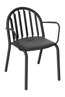 Tuinstoel Fatboy Fred's Armchair Set Anthracite (Set van 2)
