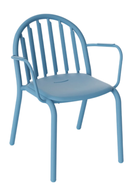 Tuinstoel Fatboy Fred's Armchair Set Wave Blue (Set van 4)