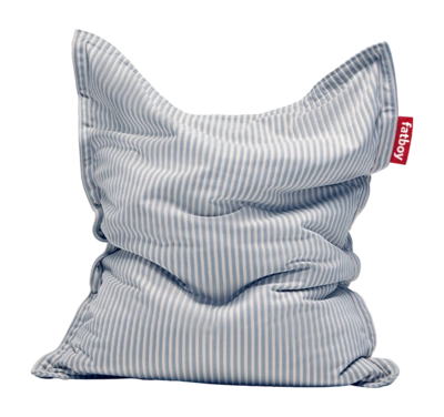 Zitzak Fatboy Original Slim Terry Blizzard Blue Creme