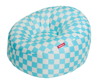 Zitzak Fatboy Lamzac O 3.0 Chess Azur