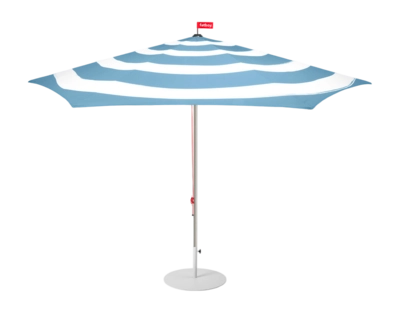 Parasol Fatboy Stripesol Wave Blue Ø350 (Incl. Parasolvoet Grey)