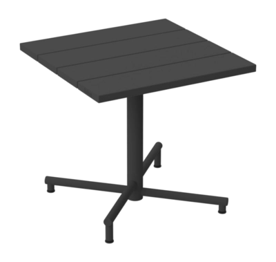 Tuintafel Fatboy Fred's Square Bistreau Anthracite