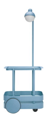 Bijzettafel Fatboy Jolly Trolley Wave Blue 78 x 55 x 200 cm