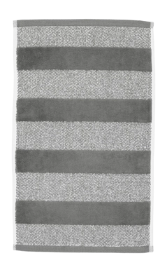 Gastendoek Beddinghouse Sheer Stripe Anthracite (30 x 50 cm)