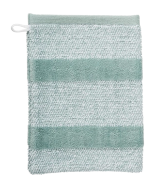 Washcloth Beddinghouse Sheer Stripe Green