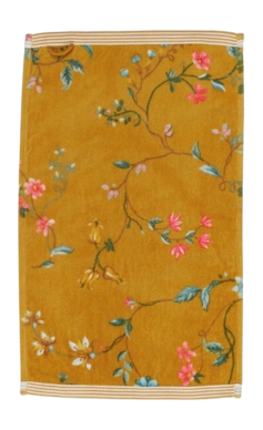 Serviette Invités Pip Studio Les Fleurs Yellow (30 x 50 cm)