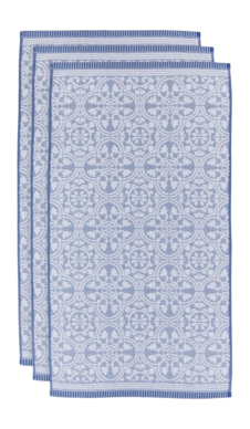 Handtuch Pip Studio Tile de Pip Blue (55 x 100 cm)