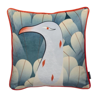 Sierkussenhoes MOOOI Calligraphy Bird (50 x 50 cm)