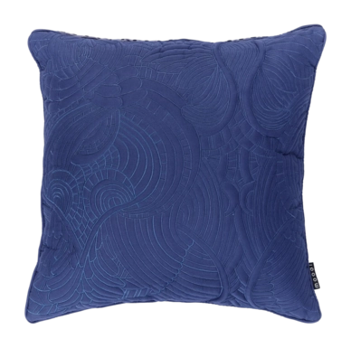 Housse Coussin Décoratif MOOOI Quilted Dodo Pavone Blue (50 x 50 cm)