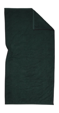 Douchelaken MOOOI Dodo Pavone Dark Green (70 x 140 cm)
