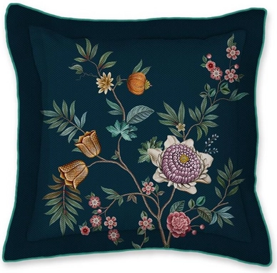 Coussin Décoratif Pip Studio Il Paradiso Carré Coussin Bleu Foncé (45 x 45 cm)