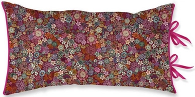Coussin Décoratif Pip Studio Tutti i Fiori Rouge Foncé (35 x 60 cm)