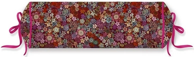 Coussin Décoratif Pip Studio Tutti i Fiori Coussin Roulant Rouge Foncé (22 x 70 cm)