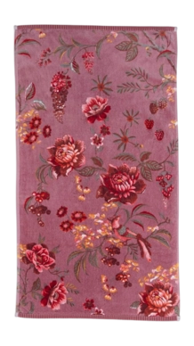 Handdoek Pip Studio Secret Garden Mauve (55 x 100 cm)