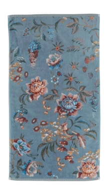 Handdoek Pip Studio Secret Garden Blue (55 x 100 cm)