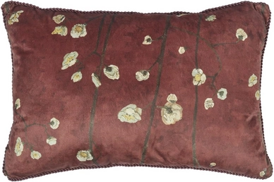 Sierkussen Beddinghouse x Van Gogh Museum Plum Blossoms Cushion Red (40 x 60 cm)