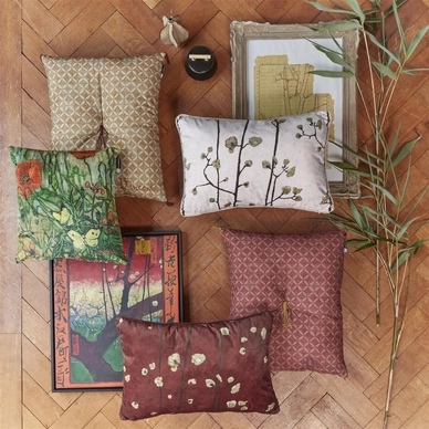 Plum Blossoms Cushion_Red-00_Mood