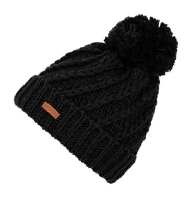 Muts Protest Women Prtpaisley 23 Beanie True Black (57 CM)