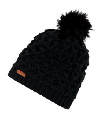 Muts Protest Women Prtpatsys 23 Beanie True Black (57 CM)