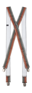 Braces Protest Men Keeper Suspenders Umber Orange