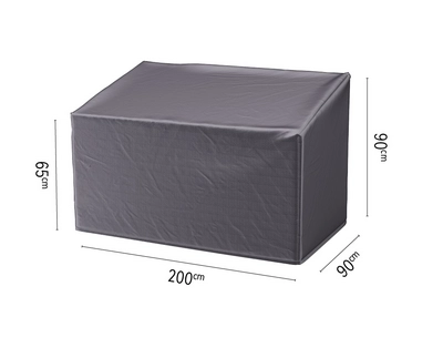 Loungebankhoes Platinum Aerocover Anthracite (200 x 90 x H65/90 cm)