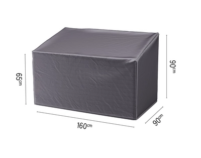 Loungebankhoes Platinum Aerocover Anthracite (160 x 90 x H65/90 cm)