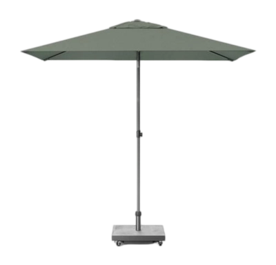 Stokparasol Platinum Lisboa Anthracite Olive (210 x 150 cm)