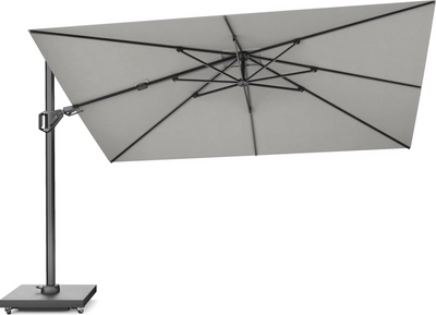 Zweefparasol Platinum Challenger T2 Premium Anthracite Manhattan (260 x 350 cm)