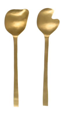Salatbesteck Urban Nature Culture Salad Server Gold (2-teilig)