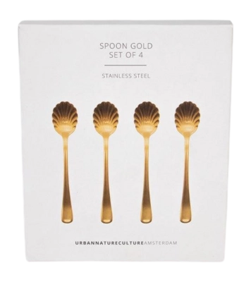 Spoon Urban Nature Culture Set Gold (4 pc)