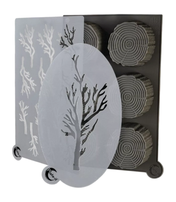Garneermallen Plate-It Wood (3-delig)