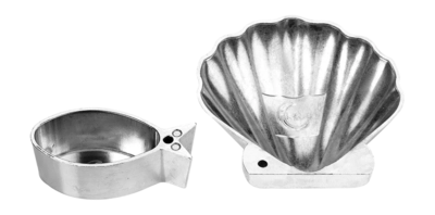Uitsteekvormen Plate-It Buñuelos Rosettes Under the Sea (2-delig)