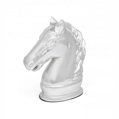 Spaarpot Zilverstad Paard