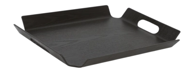 Tray Bredemeijer Madera Rectangular L Black