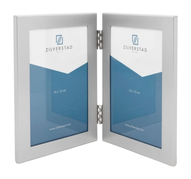 Photo Frame Zilverstad Nevada 10 x 15 cm (2-Piece)