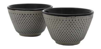 Tea Cup Bredemeijer Asia Jang Grey 100ml (Set of 2)