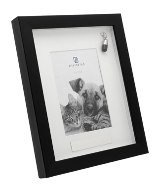 Photo Frame Zilverstad Memory Pet With Ash Holder Black 10x15 cm