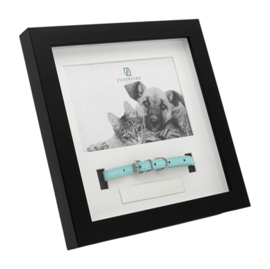 Cadre Zilverstad Memory Animal de Compagnie Avec Lanière Black 10x15 cm