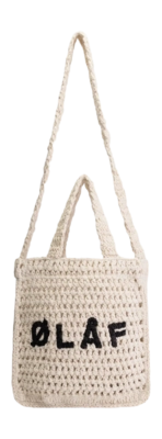 Sac Olaf Hussein Homme Mini Crochet Off White