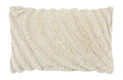 Sierkussen By-Boo Sabi - Off White (30 x 50 cm)