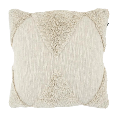 Sierkussen By-Boo Pillow Wabi - Off White (45 x 45 cm)