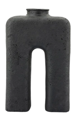 Vase By-Boo Arc Black - Large