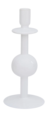 Kaarshouder Urban Nature Culture Bulb White 30 cm