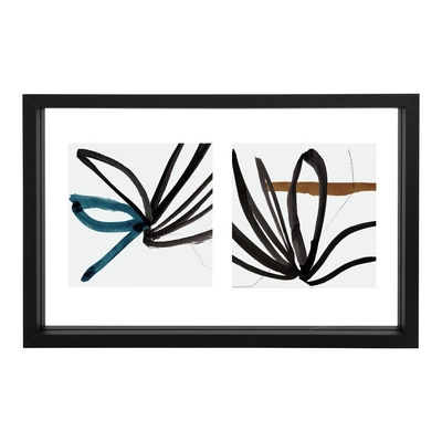 Fotolijst Urban Nature Culture Floating Minimalism Double Black 35 x 22,5 cm
