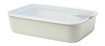 Storage System Mepal Easyclip Nordic White 2250 ml