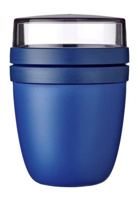 Food Container Mepal On The Go Ellipse Vivid Blue 500 ml + 200 ml