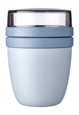 Food Container Mepal On The Go Ellipse Nordic Blue 500 ml + 200 ml