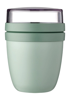 Food Container Mepal Ellipse Mini Nordic Sage 300 ml + 120 ml