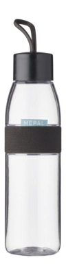 Waterfles Mepal Ellipse Nordic Black 500 ml